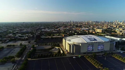 Vista aérea del United Center